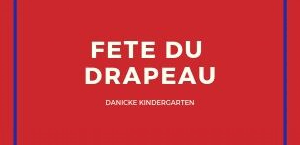 Danicke Kindergarten drapeau
