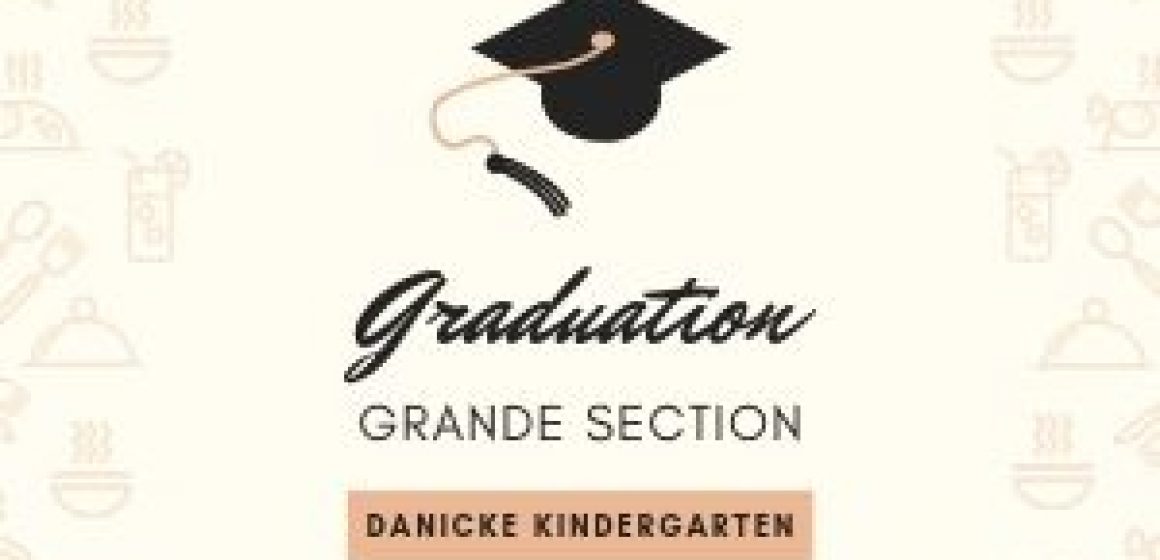 Danicke Kindergarten graduation